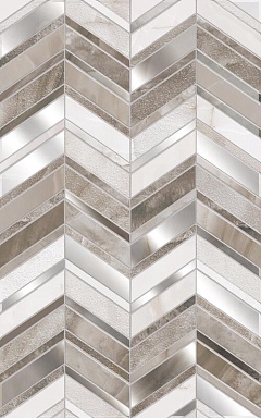 Gracia Ceramica 010300000189 Декор Аника бежевый 01 25х40