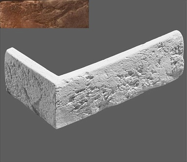 Искусственный камень Leonardo Stone Угловой элемент Лион 778 19/9x6,5x1,3