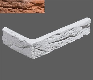 Искусственный камень Leonardo Stone Угловой элемент Лондон 485 22/10,7x5x1,6