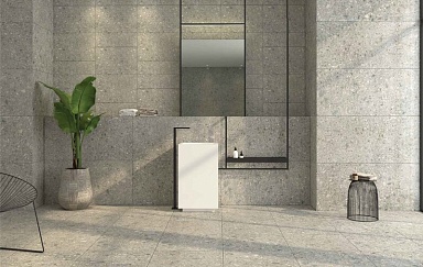 Керамогранит Rak Ceramics Ceppo Di Gre Stone Mid Grey Matte Structure 60x120