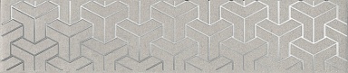 Kerama Marazzi AD/B569/6398 Бордюр Ломбардиа серый 25*5.4