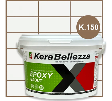 Смеси и затирки Kerabellezza Эпоксидная затирка Design К.150 1 кг