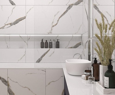 Керамогранит ZERDE TILE Statuario White 60х120