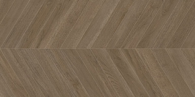 Керамогранит Delacora D120249M Walnut Chevron Dark матовый карвинг 600x1200x9.5