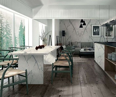 Керамогранит NuovoCorso 281HM5P Statuario Leonardo Nat Ret 120x280