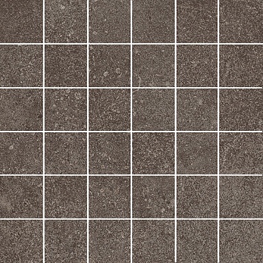 Kerama Marazzi KMD2MSA020BR Декор Руссильон мозаичный коричневый тёмный матовый обрезной 30x30x0,9