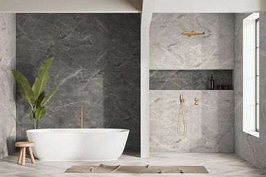 Керамогранит Global Tile GT1206012101SPR Tulip Серый Soft Sugar 60x120