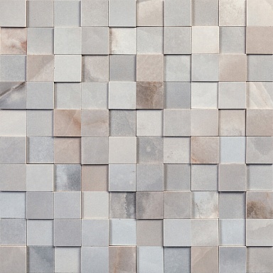 Мозаика Rex Ceramiche 770246 Reves De Rex Bleu Mosaico 3D Mix 3x3 30x30