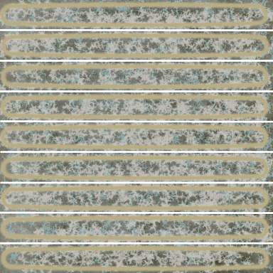 Kerama Marazzi KMD2SOB001BN Декор чипсет Далия зелёный светлый глянцевый 20x20x0,95