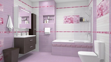Laparet Бордюр рельефный Peony br1020D281-2 20х10