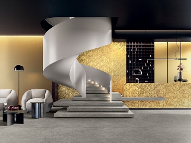 Керамогранит Kerlite Wonderwall Silver Leaf Natural 3.5 mm 50x100