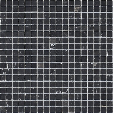Мозаика Caramelle Mosaic Pietrine Nero Oriente POL 15x15x4 305x305