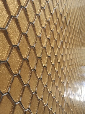 Мозаика Caramelle Mosaic Diamanti doro 24x42x6 282x310x6