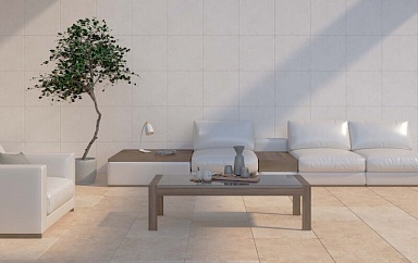 Плитка Pieza Ceramica ST012040M Stone серый 20х40