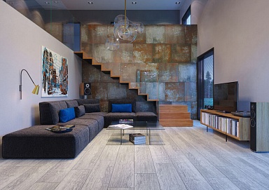 Керамогранит Paradyz Lamiera Brown 59,8х59,8