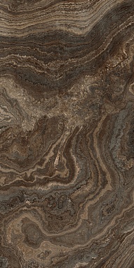 Керамогранит Naxos 117425 BROWN WAVE LEVIGATO+RETTIFICATO 60x120