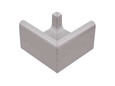 Декоративная вставка Serapool K149.1 Наружный угол водоотводного канала Grey 15,5x15,5