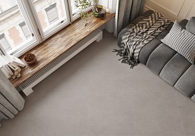 Керамогранит Alma Ceramica GFU6060BTP47R Beton Pro матовый граниль 600x600x9