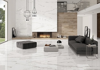 Керамогранит Ibero Selecta Carrara Lapp 75x75