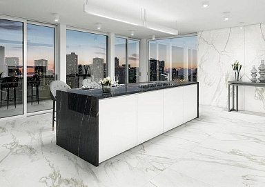 Керамогранит Tau Ceramica Belvedere Black Polished Mix 160x320