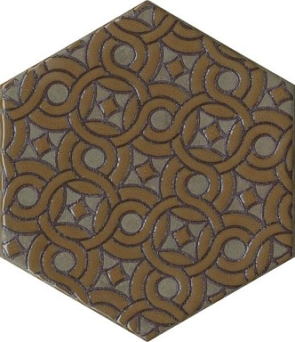 Декор Kerama Marazzi VT/B559/SG23041N Гроссето коричневый 20x23,1
