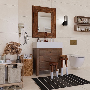 Керамогранит Buono Ceramica SOVL4713S Marble Creamy Pie Satin 60x120