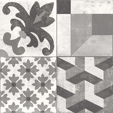 Керамогранит Gresart Heritage Mix Grey 33x33