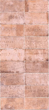 Керамогранит CIR 1047435 City Mix Wrigley 10х20 (микс из 26 вариантов)