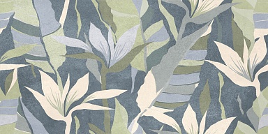 Плитка Global Tile GT244VG Dominica Синий тропики 30x60