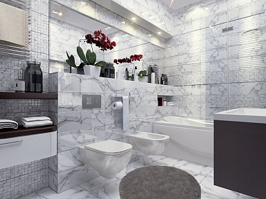 Плитка BELLEZA 00-00-5-17-30-06-1252 Калаката серая 20х60
