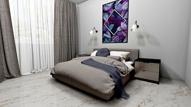 Керамогранит Gresant Faux Grey Glossy Endless R 60х120