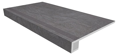 Ametis by Estima Комплект Ступень SR06 Spectrum 33x120 неполированная с бортиком + Подступенок 14.5x120