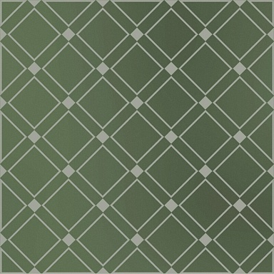 Kerama Marazzi KMD3STA015GN Декор Бахия 1 зелёный глянцевый 9,8x9,8x0,7