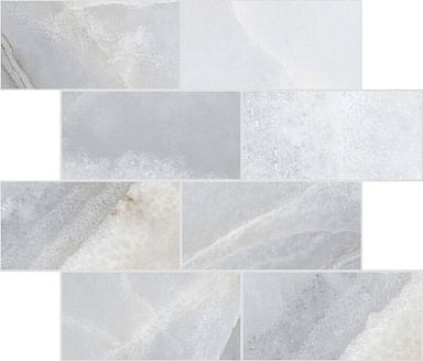 Мозаика Rex Ceramiche 770278 Reves De Rex Bleu Muretto Sfalsato Glossy 6mm 7.5x15 30x30
