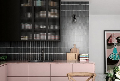 Плитка Equipe 24961 MAGMA CORAL PINK 6,5X20