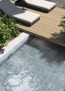 Керамогранит Equipe 31565 Spa&Pools Colonial Blue 15x15