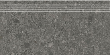 Kerama Marazzi DD606220R/GR Ступень Чеппо ди Гре антрацит матовый обрезной 30x60x0,9