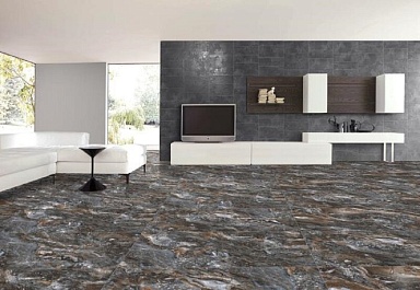 Керамогранит PrimaVera СR205 Caribbean Black Rust carving 600х1200х9