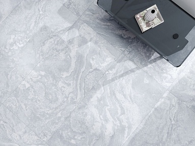 Керамогранит Global Tile GT1206020306LGR Clementi Светло-серый лаппатированный 60x120