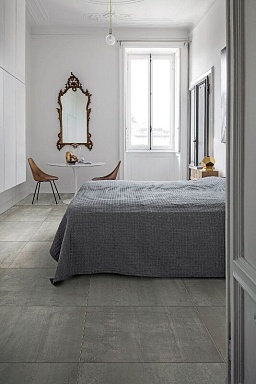 Керамогранит Marazzi Italy M9AV Mineral Black rett. 75х75