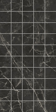 Kerama Marazzi KMD2PTG004BR Декор чипсет Коррер чёрный глянцевый обрезной 30x60x0,9