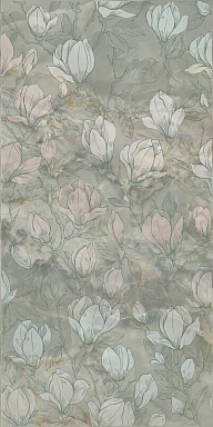 Kerama Marazzi KMD3STA104BR Декор Сен-Тропе зелёный светлый глянцевый обрезной 60x119,5x0,9