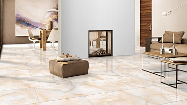Керамогранит Bluezone ALABASTER CREMA GLOSSY 60x120