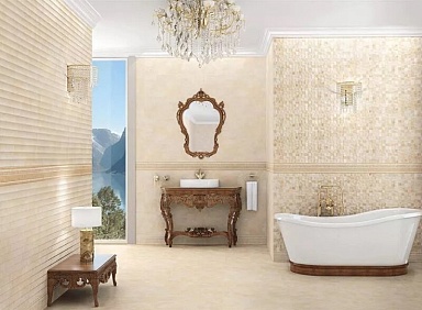 Плитка Sina Tile 9423 Bugatti Cream 30*90