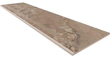 Ametis by Estima OM03 Ступень Oceanmist Brown неполированная с насечками 30x120