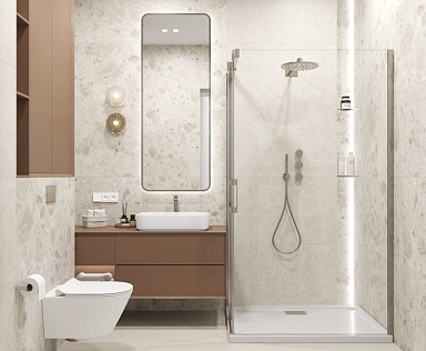 Керамогранит Laparet LP6060G0231R Astoria Beige бежевый матовый 59,5х59,5
