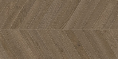 Керамогранит Delacora D120249M Walnut Chevron Dark матовый карвинг 600x1200x9.5