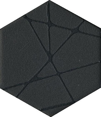 Kerama Marazzi OS/B241/63001 Декор Агуста черный 6х5,2
