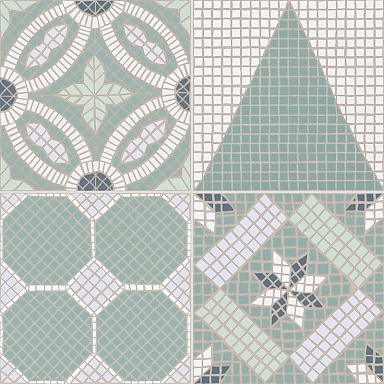 Керамогранит Gayafores Tessela Green 33,15x33,15