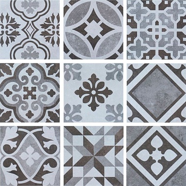 Плитка DeShun Ceramics Mix Art Decor DC31 20x20